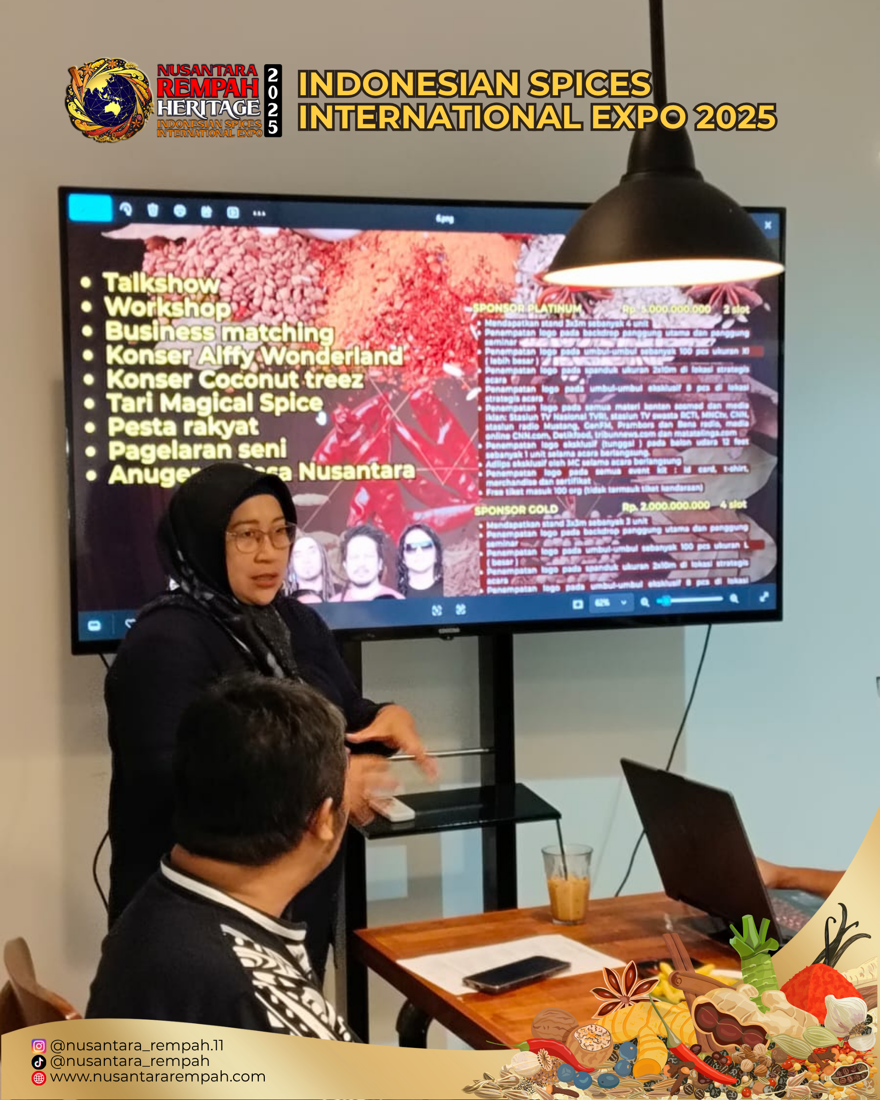 Rapat Panitia Nusantara Rempah