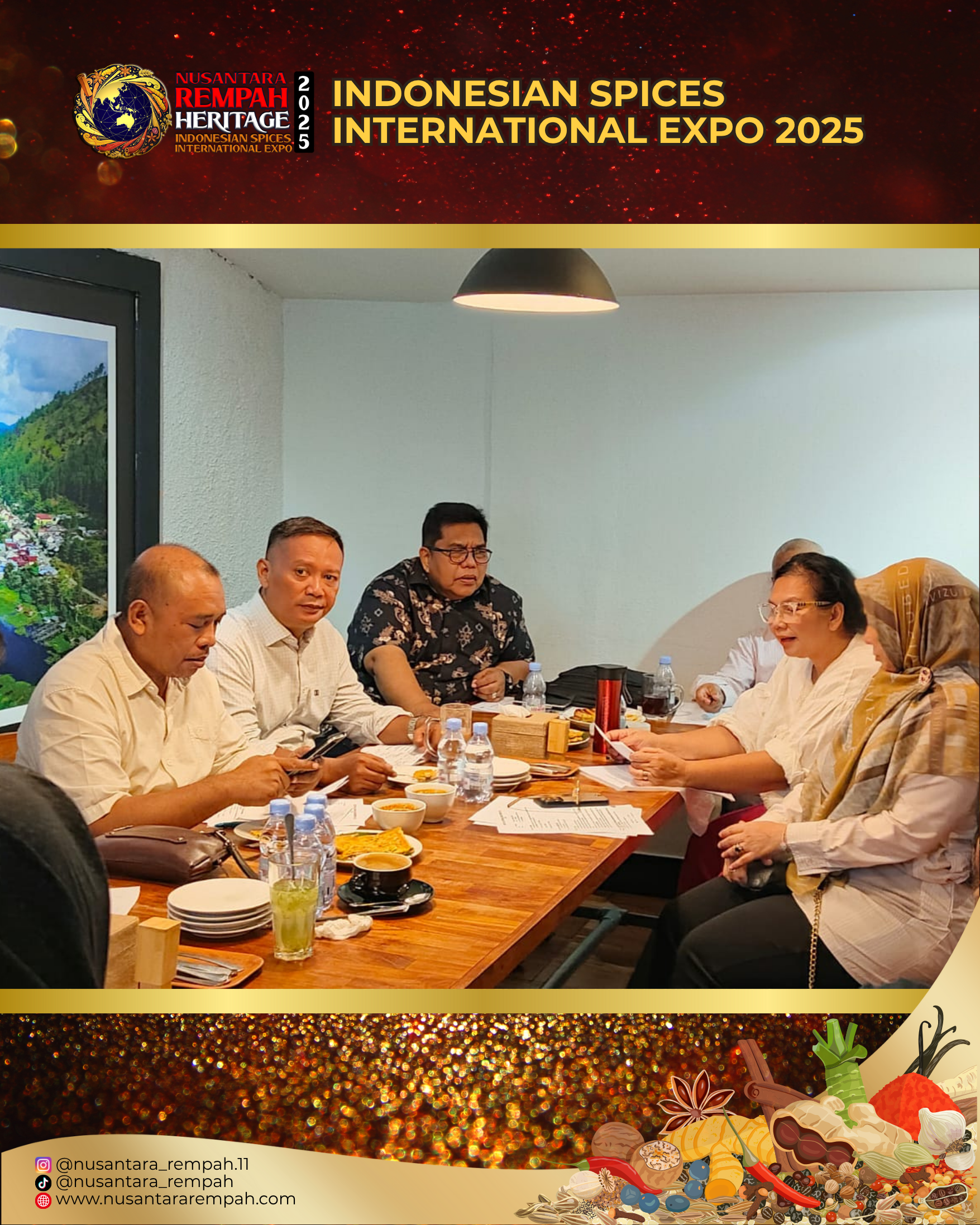 Rapat Panitia Nusantara Rempah