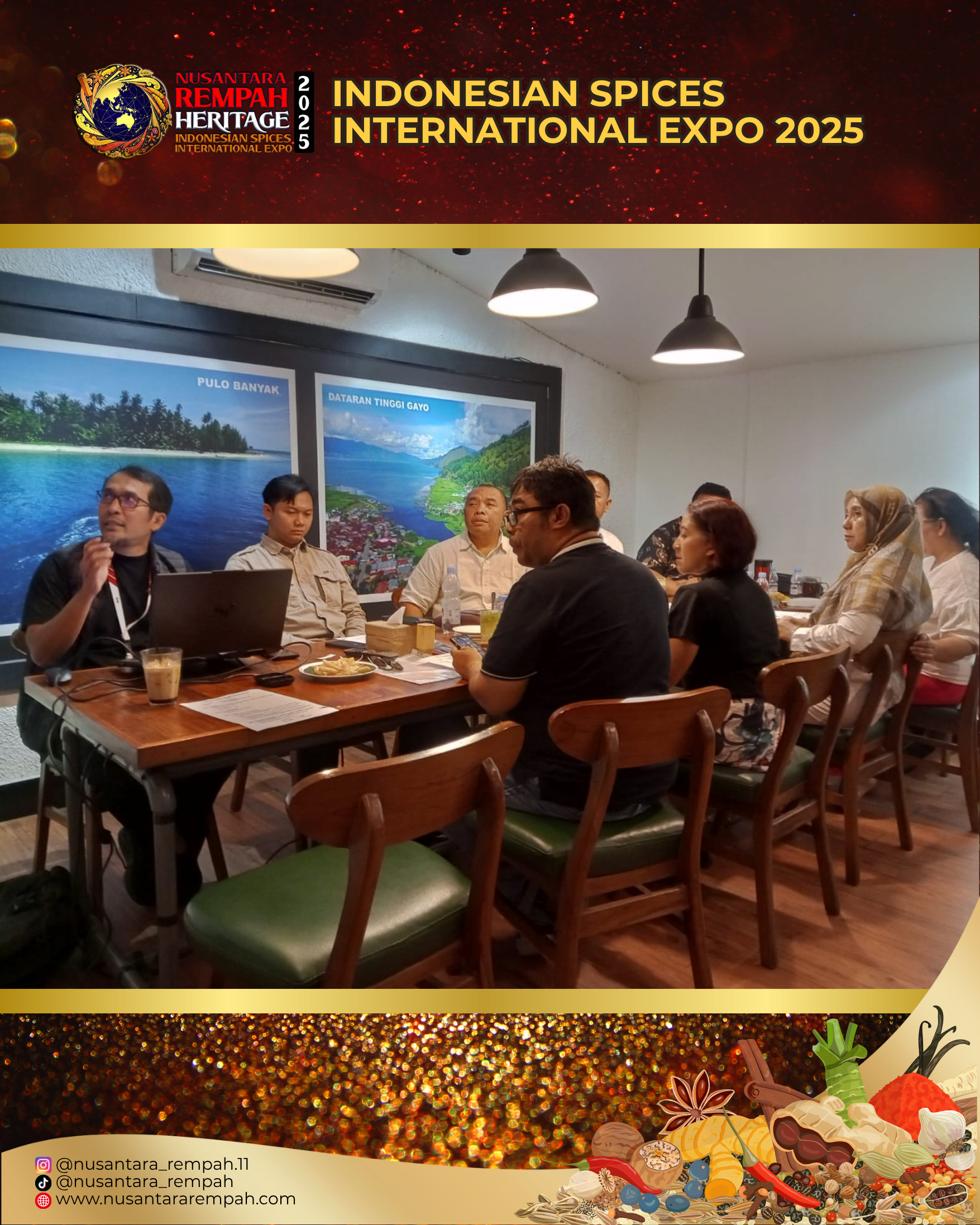Rapat Panitia Nusantara Rempah